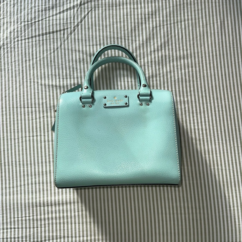 Teal Kate spade purse